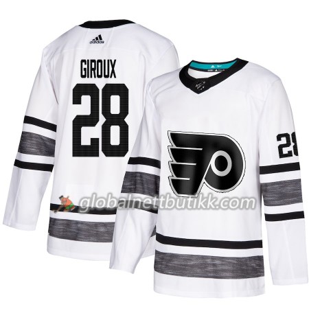 Philadelphia Flyers Hockeydrakt Claude Giroux 28 Hvit 2019 NHL All-Star Adidas Authentic - Herre
